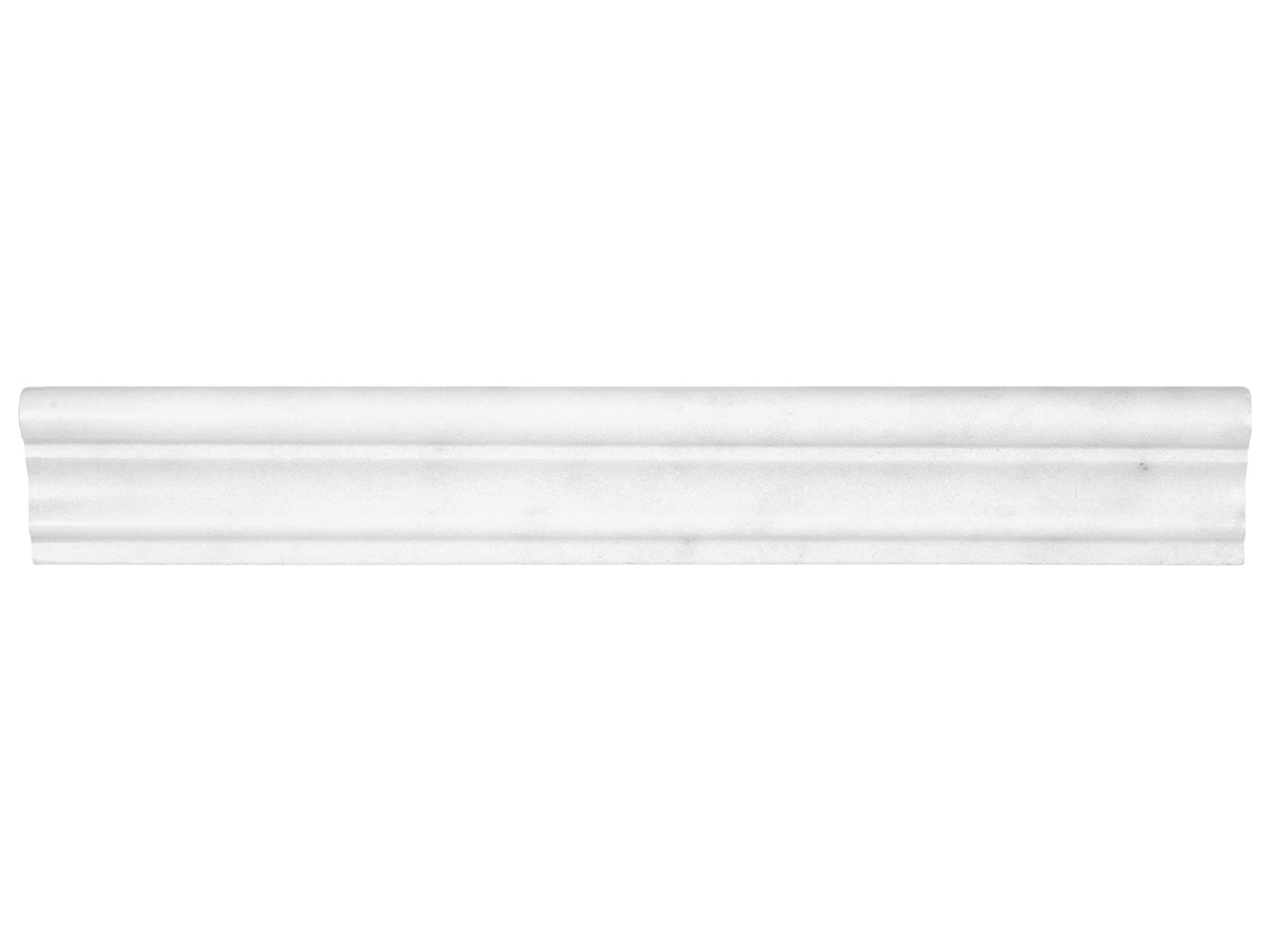 Bianco Venatino liste profileret 4,5 x 30,5 cm