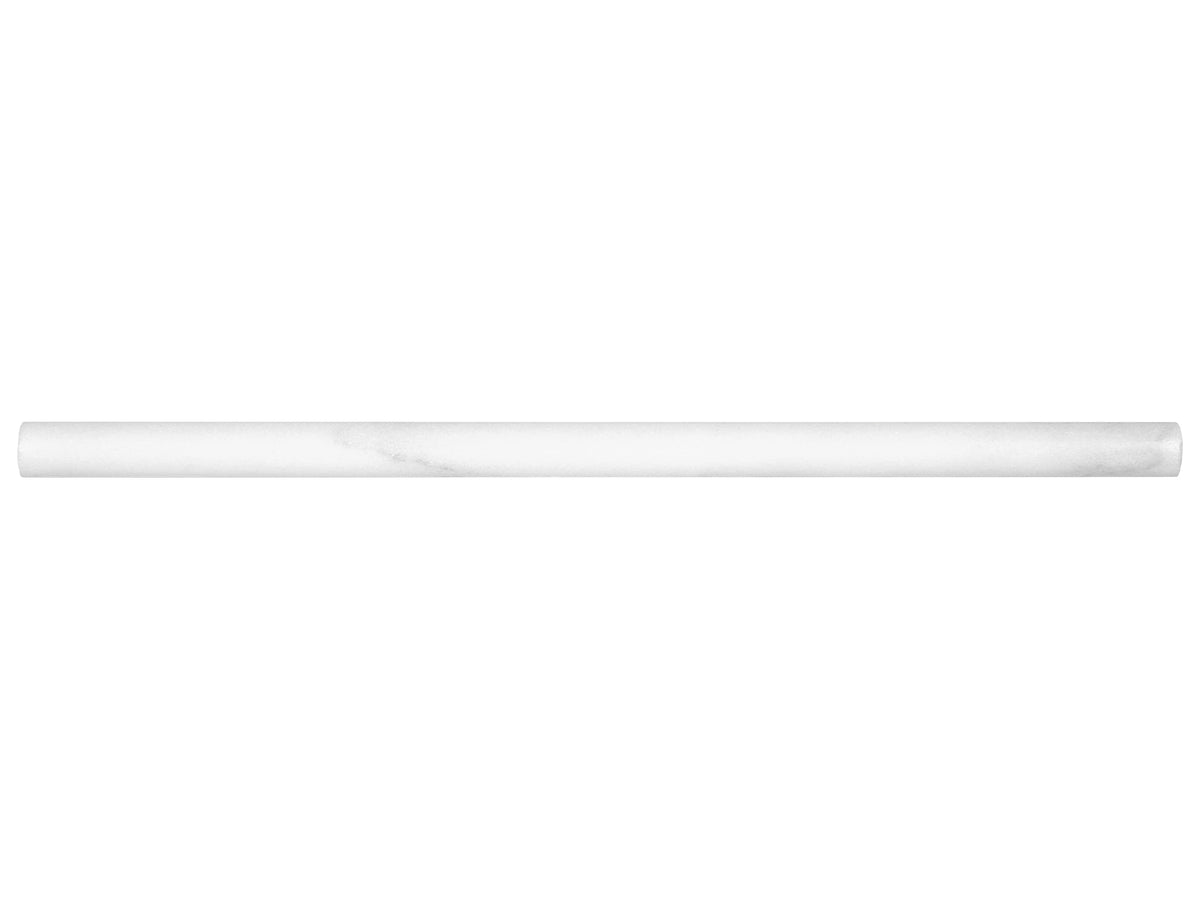 Bianco Venatino liste rund 1,5 x 30,5 cm
