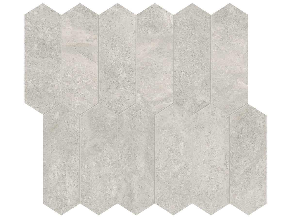 Anciano Grigio mosaik picket 4,9 x 15 cm
